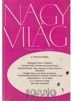 Kéry László - Nagyvilág 1988/9., Budapest 1988 antikvár könyv