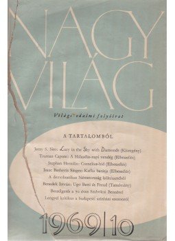 Kardos László - Nagyvilág 1969/10. Kardos László - Nagyvilág 1969/10., Budapest 1969 antikvár könyv