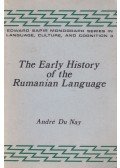 André Du Nay - The Early History of the Rumanian Language