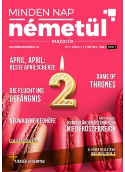  - Minden Nap Németül - 2019. április - 3. évfolyam 4. szám, null 2019 antikvár könyv