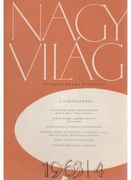 Kardos László - Nagyvilág 1963/4., Budapest 1963 antikvár könyv