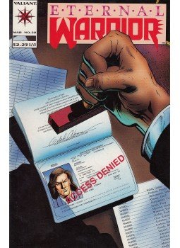 Vanhook, Kevin, Halsted, Ted - Eternal Warrior Vol. 1. No. 20. Vanhook, Kevin, Halsted, Ted - Eternal Warrior Vol. 1. No. 20., 1993 antikvár könyv