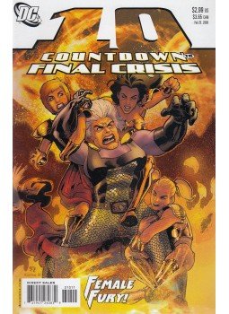 Dini, Paul, Gray, Justin, Palmiotti, Jimmy, Kolins, Scott - Countdown to Final Crisis 10 Dini, Paul, Gray, Justin, Palmiotti, Jimmy, Kolins, Scott - Countdown to Final Crisis 10, 2008 antikvár könyv