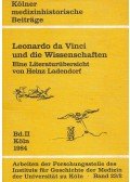 Heinz Ladendorf - Leonardo da Vinci und die Wissenschaften - Kölner medizinhistorische Beiträge 2.