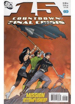 Dini, Paul, Bedard, Tony, Woods, Pete, Derenick, Tom, Faucher, Wayne - Countdown to Final Crisis 15 Dini, Paul, Bedard, Tony, Woods, Pete, Derenick, Tom, Faucher, Wayne - Countdown to Final Crisis 15, 2008 antikvár könyv