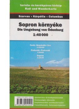  - Sopron környéke 1:40000, Budapest 0 antikvár könyv