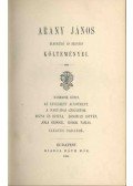 Arany János - Arany János elbeszélő és elegyes költeményei