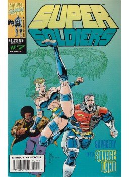Stevens, Lee, Currie, Andrew - Supersoldiers Vol. 1. 7. Stevens, Lee, Currie, Andrew - Supersoldiers Vol. 1. 7., New York 1993 antikvár könyv