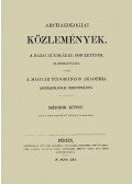 KubinyiÁgoston - Archaeologiai Közlemények II.