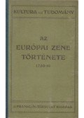 Molnár Antal - Az európai zene története 1750-ig