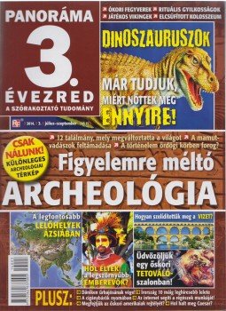 Vámos Éva - 3. évezred - A szórakoztató tudomány 2014.július-szeptember Vámos Éva - 3. évezred - A szórakoztató tudomány 2014.július-szeptember, Budapest 2014 antikvár könyv