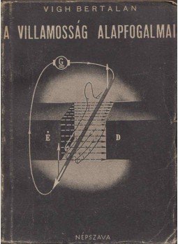 Vigh Bertalan - A villamosság alapfogalmai, Budapest 1951 antikvár könyv
