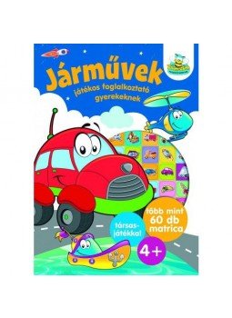  - Járművek - Játékos foglalkoztató gyerekeknek, null 2019 antikvár könyv