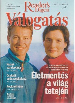 Keresztes Péter - Reader's Digest Válogatás 2000. február Keresztes Péter - Reader's Digest Válogatás 2000. február, Budapest 2000 antikvár könyv