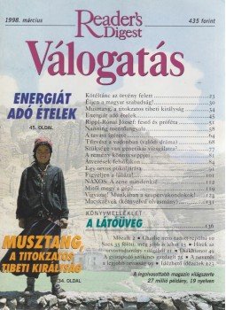 Keresztes Péter - Reader's Digest Válogatás 1998. március Keresztes Péter - Reader's Digest Válogatás 1998. március, Budapest 1998 antikvár könyv