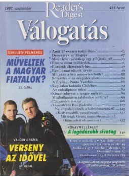 Keresztes Péter - Reader's Digest Válogatás 1997. szeptember Keresztes Péter - Reader's Digest Válogatás 1997. szeptember, Budapest 1997 antikvár könyv