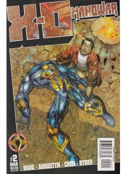 Waid, Mark, Augustyn, Brian, Chen, Sean - X-O Manowar Vol. 2. No. 2 Waid, Mark, Augustyn, Brian, Chen, Sean - X-O Manowar Vol. 2. No. 2, 1997 antikvár könyv