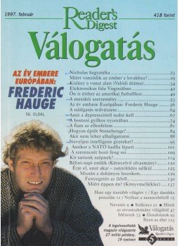 Keresztes Péter - Reader's Digest Válogatás 1997. február Keresztes Péter - Reader's Digest Válogatás 1997. február, Budapest 1997 antikvár könyv