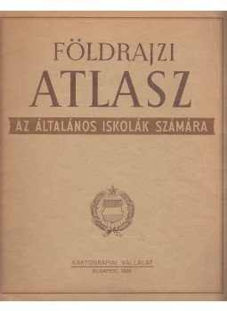 Radó Sándor dr. - Földrajzi atlasz Radó Sándor dr. - Földrajzi atlasz, Budapest 1966 antikvár könyv