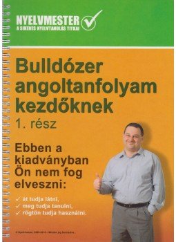 Neményi András - Bulldózer angoltanfolyam kezdőknek 1.rész,  2016 antikvár könyv