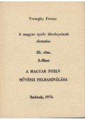 Verseghy Ferenc - A magyar nyelv törvényeinek elemzése III. rész 2. füzet
