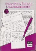Csányi Ildikó - Grafológiai alapismeretek 29-30. lecke