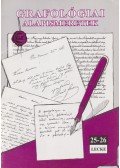 Kerekes Andrea - Grafológiai alapismeretek 25-26. lecke