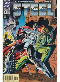 Simonson, Louise, West, Kevin J, - Steel 4. Simonson, Louise, West, Kevin J, - Steel 4., 1994 antikvár könyv
