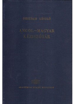 Országh László - Angol-magyar kéziszótár, Budapest 1964 antikvár könyv