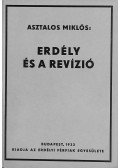 Asztalos Miklós - Erdély és a revízió