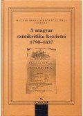Kerényi Ferenc - A magyar színikritika kezdetei 1790-1837 I.