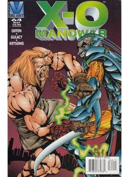 Giffen, Keith, Gulacy, Paul - X-O Manowar Vol. 1. No. 64 Giffen, Keith, Gulacy, Paul - X-O Manowar Vol. 1. No. 64, 1996 antikvár könyv