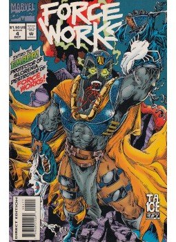 Dan Abnett, Lanning, Andy, Tenney, Tom, Garcia, Rey - Force Works Vol. 1. No. 4 Dan Abnett, Lanning, Andy, Tenney, Tom, Garcia, Rey - Force Works Vol. 1. No. 4, 1994 antikvár könyv