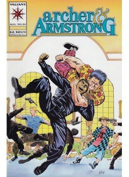 Mike Baron, Vosburg, Mike - Archer & Armstrong Vol. 1. No. 17 Mike Baron, Vosburg, Mike - Archer & Armstrong Vol. 1. No. 17, 1994 antikvár könyv