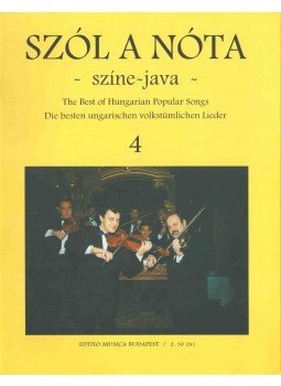 Vas Gábor - Szól a nóta színe-java 4 Vas Gábor - Szól a nóta színe-java 4, Budapest 2002 antikvár könyv