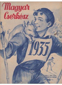 Sztrilich Pál - Magyar Cserkész 1935. XVI. évf. 1. szám, Budapest 1935 antikvár könyv