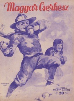 Sztrilich Pál - Magyar Cserkész 1935. XVI. évf. 11. szám, Budapest 1935 antikvár könyv