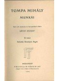 Tompa Mihály - Tompa Mihály munkái III.