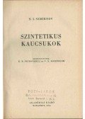 N. I. Szmirnov - Szintetikus kaucsukok