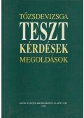 Fazekas Gergely,Martin Hajdu György - Tőzsdevizsga tesztkérdések, megoldások