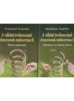 Blumné Bán Erika, Kresalek Péter - A vállalati tevékenységek elemzésének módszertana I-II.,  2011 antikvár könyv