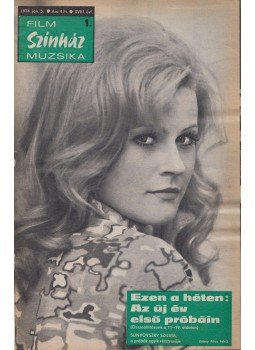 Hámori Ottó - Film-Színház-Muzsika 1974 XVIII. évf. (hiányos), Budapest 1974 antikvár könyv