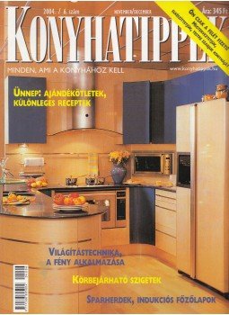  - Konyhatippek 2004/6 november-december, Budapest 2004 antikvár könyv