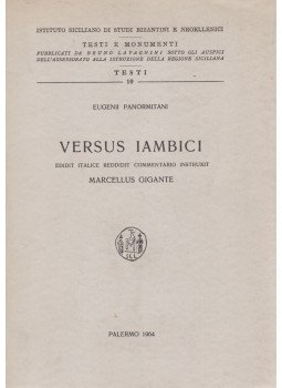 Eugenii Panormitani, Marcellus Gigante - Versus Iambici, Palermo 1964 antikvár könyv