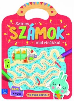  - Színes számok matricákkal - 5 éves kortól, null 2019 antikvár könyv
