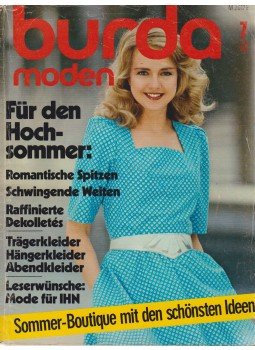  - Burda Moden 1982/7 Juli,  1982 antikvár könyv