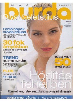 Acsay Judit - Burda 2007/6 Acsay Judit - Burda 2007/6, 2007 antikvár könyv