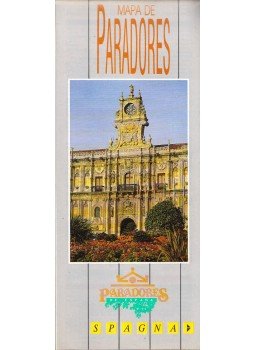 - Mapa de paradores de Espana - Mapa de paradores de Espana, 1990 antikvár könyv