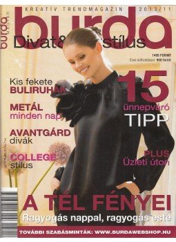 Acsay Judit - Magyar Burda 2013/11,  2013 antikvár könyv