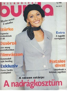Hajós Katalin - Burda 1996/1. január Hajós Katalin - Burda 1996/1. január, Budapest 1996 antikvár könyv
